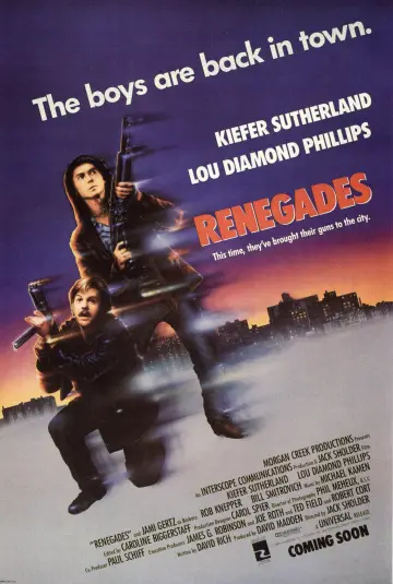 Plakat do filmu "Renegaci" #1871031