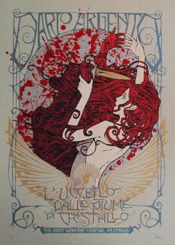 Plakat do filmu "Ptak o Kryształowym Upierzeniu" #233032