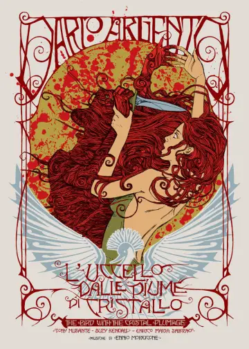 Plakat do filmu "Ptak o Kryształowym Upierzeniu" #233033