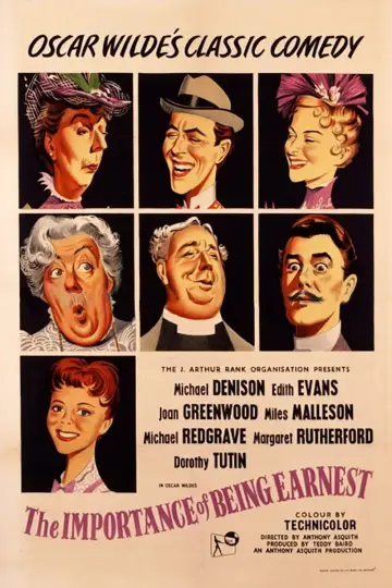 Plakat do filmu "The Importance of Being Earnest" #1118028