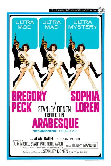 Plakat do filmu "Arabeska" #902505