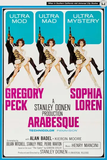 Plakat do filmu "Arabeska" #902514