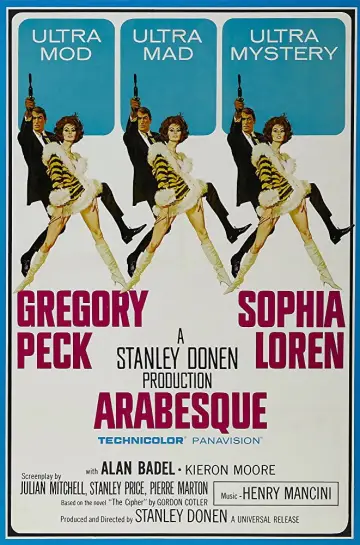 Plakat do filmu "Arabeska" #902516