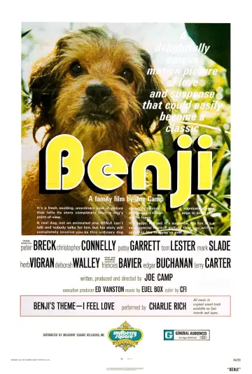Plakat do filmu "Benji" #1117416