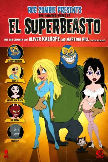 Plakat do filmu "The Haunted World of El Superbeasto" #1763564