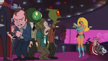 Zasłona do filmu "The Haunted World of El Superbeasto" #455546