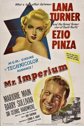 Plakat do filmu "Mr. Imperium" #659493