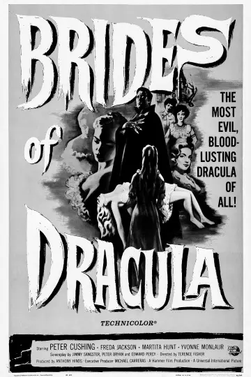 Plakat do filmu "Narzeczona Draculi" #1048158
