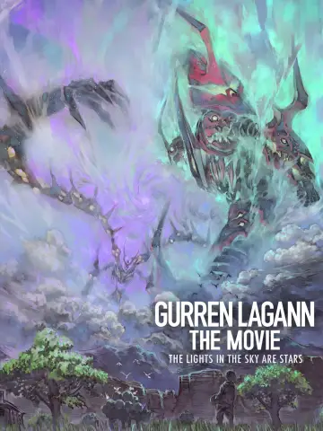 Plakat do filmu "Gurren Lagann The Movie: The Lights in the Sky Are Stars" #194787
