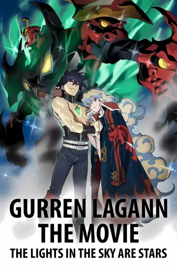 Plakat do filmu "Gurren Lagann The Movie: The Lights in the Sky Are Stars" #194788
