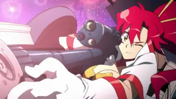 Zasłona do filmu "Gurren Lagann The Movie: The Lights in the Sky Are Stars" #941050