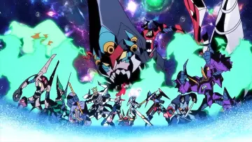 Zasłona do filmu "Gurren Lagann The Movie: The Lights in the Sky Are Stars" #941052