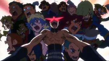 Zasłona do filmu "Gurren Lagann The Movie: The Lights in the Sky Are Stars" #941053