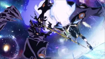 Zasłona do filmu "Gurren Lagann The Movie: The Lights in the Sky Are Stars" #941054