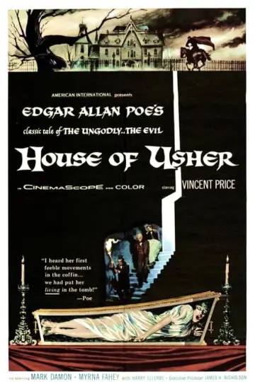 Plakat do filmu "Zagłada domu Usherów" #478010