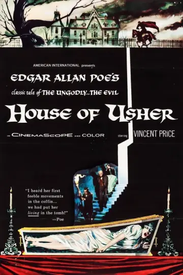 Plakat do filmu "Zagłada domu Usherów" #478017