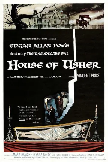 Plakat do filmu "Zagłada domu Usherów" #974258