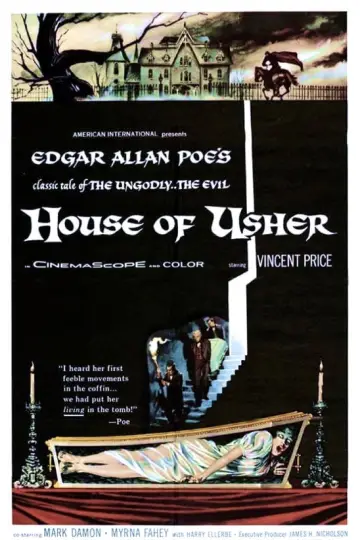 Plakat do filmu "Zagłada domu Usherów" #974260