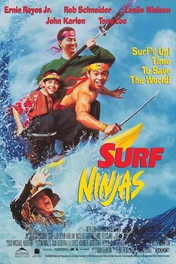 Plakat do filmu "Surfujący ninja" #1887263