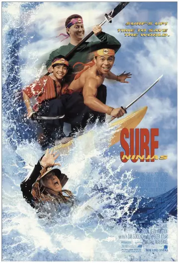 Plakat do filmu "Surfujący ninja" #1887265