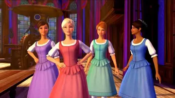 Zasłona do filmu "Barbie i trzy muszkieterki" #230310