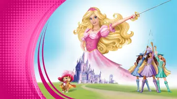Zasłona do filmu "Barbie i trzy muszkieterki" #230312