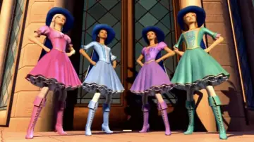Zasłona do filmu "Barbie i trzy muszkieterki" #887639