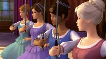 Zasłona do filmu "Barbie i trzy muszkieterki" #887655