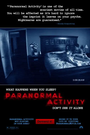 Plakat do filmu "Paranormal Activity" #121691
