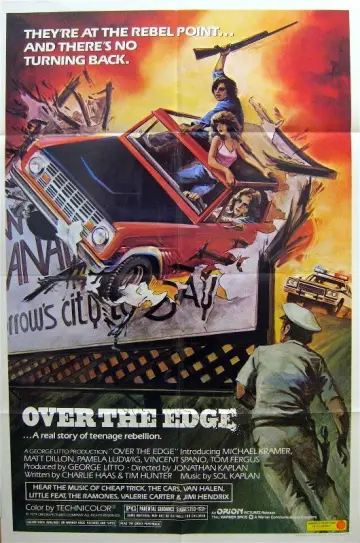Plakat do filmu "Over the Edge" #1097661