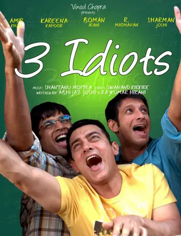 Plakat do filmu "Trzej idioci" #75647
