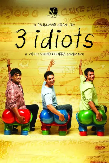Plakat do filmu "Trzej idioci" #75648