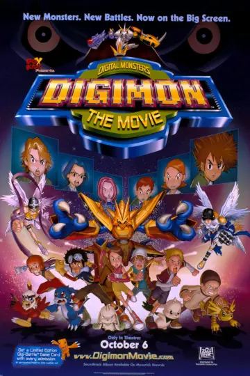 Plakat do filmu "Digimon" #951348