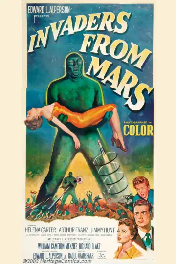 Plakat do filmu "Najeźdźcy z Marsa" #1026135
