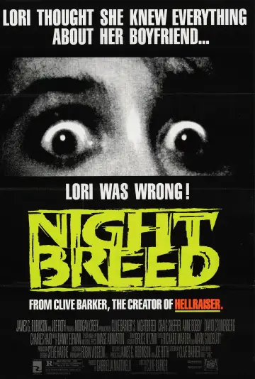 Plakat do filmu "Nocne plemię" #140103