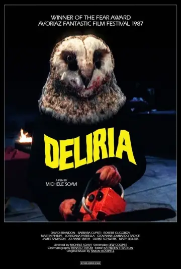 Plakat do filmu "Deliria" #355321