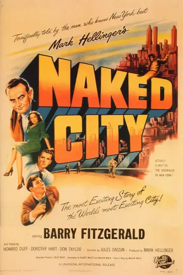 Plakat do filmu "Nagie miasto" #1062437