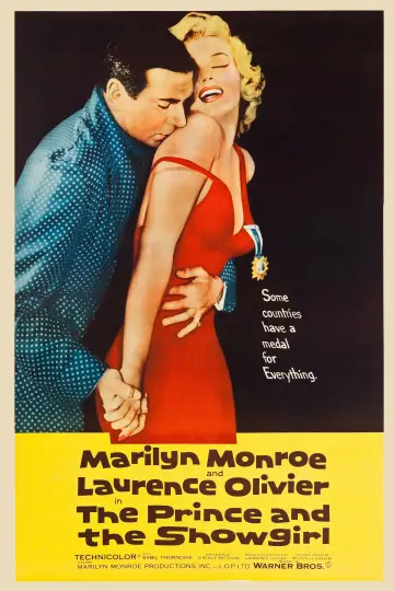 Plakat do filmu "Książę i aktoreczka" #1032370