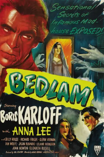 Plakat do filmu "Bedlam" #640571