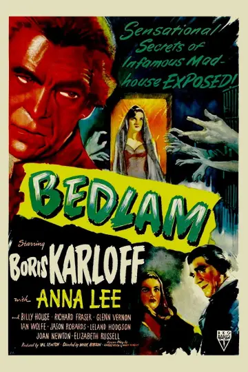 Plakat do filmu "Bedlam" #640573