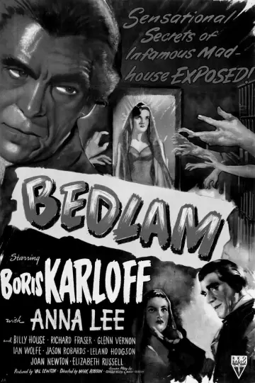 Plakat do filmu "Bedlam" #640580
