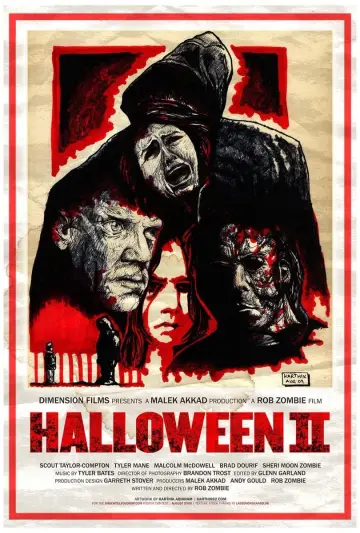 Plakat do filmu "Halloween II" #120720