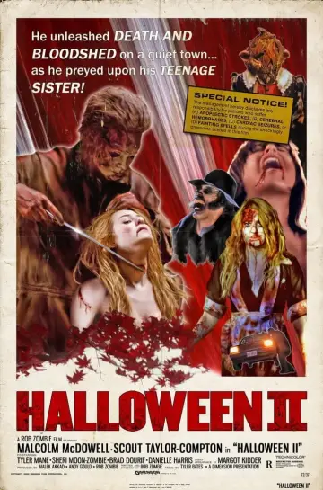 Plakat do filmu "Halloween II" #120731