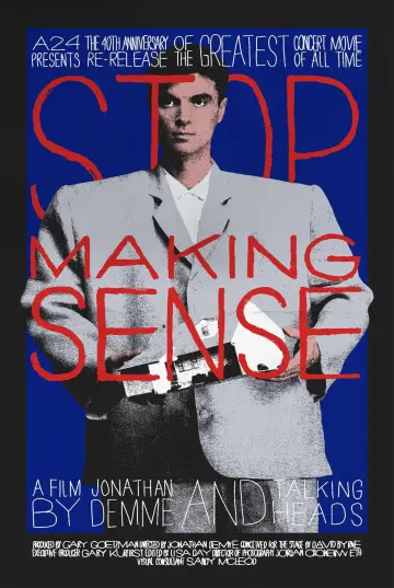 Plakat do filmu "Stop Making Sense" #1199746