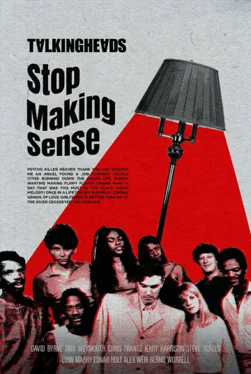 Plakat do filmu "Stop Making Sense" #1199748