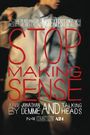 Plakat do filmu "Stop Making Sense" #1799716