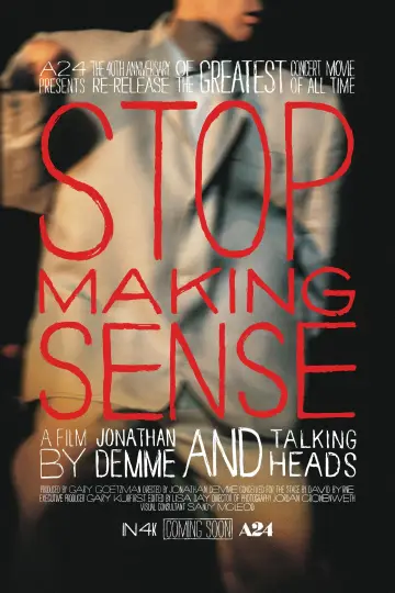 Plakat do filmu "Stop Making Sense" #195271