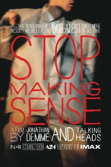 Plakat do filmu "Stop Making Sense" #759119