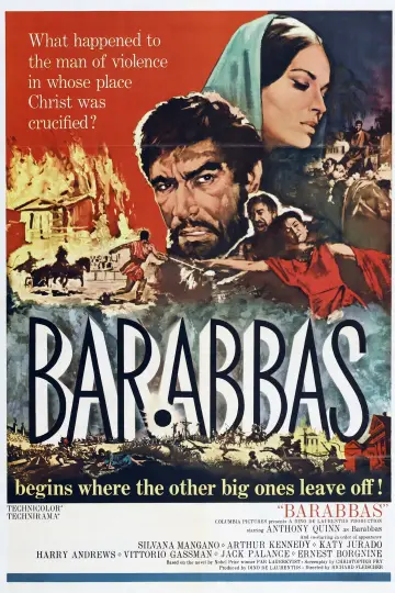 Plakat do filmu "Barabasz" #134327