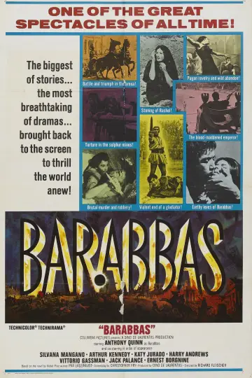 Plakat do filmu "Barabasz" #134330